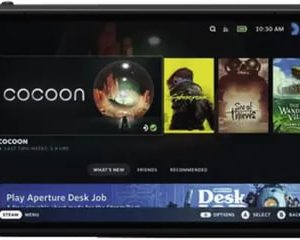 Valve Steam Deck bærbar spilkonsol 1 TB Sort - lillisbutik.com
